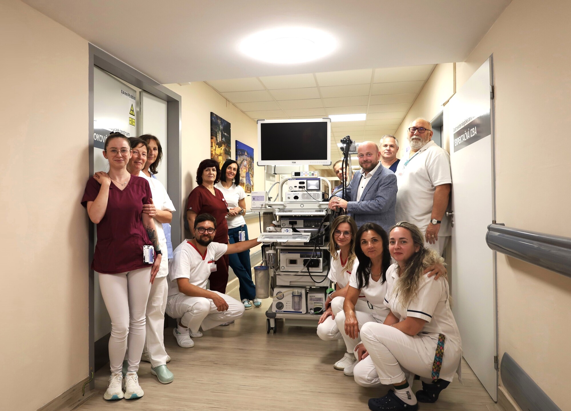 FNsP ZA Gastroenterologické centrum rozšírilo prístrojové vybavenie
