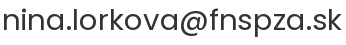E-mailová adresa